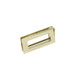 17mm x 32mm Rectangle Twist and Turn Clasp